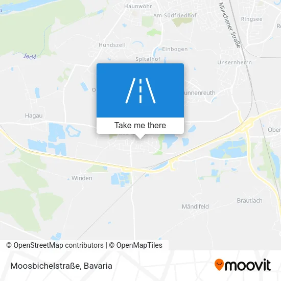 Moosbichelstraße map