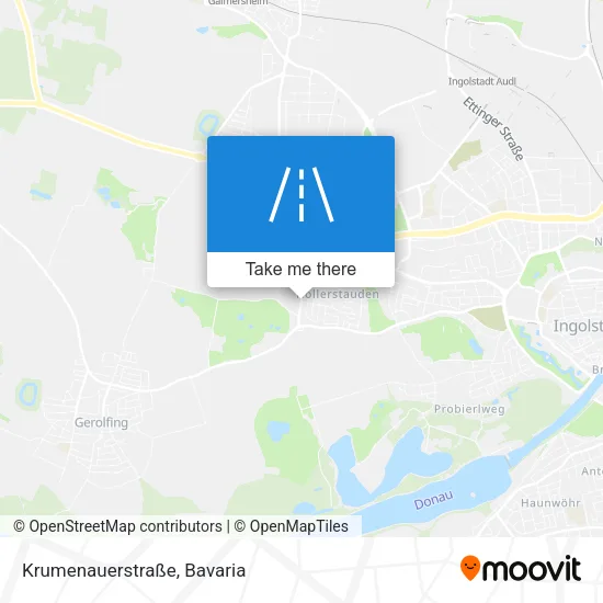 Карта Krumenauerstraße
