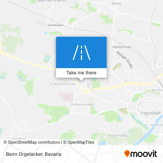 Карта Beim Orgelacker