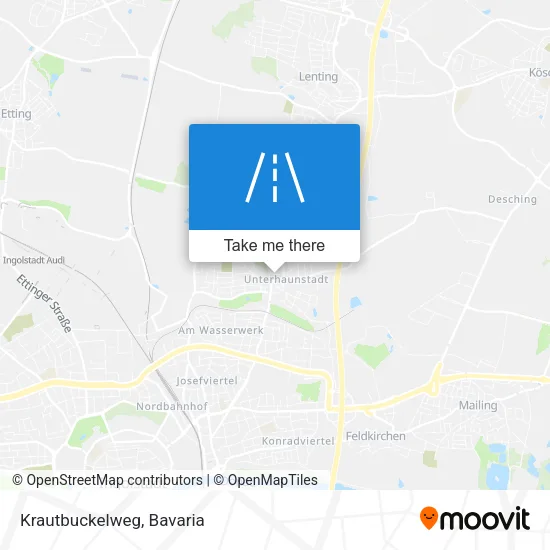 Карта Krautbuckelweg