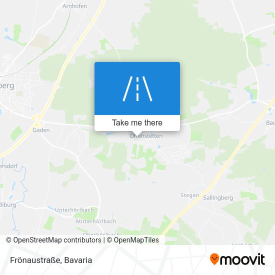 Frönaustraße map