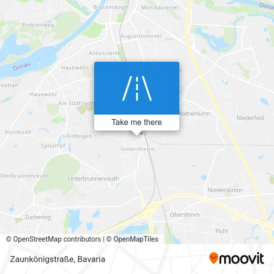 Карта Zaunkönigstraße