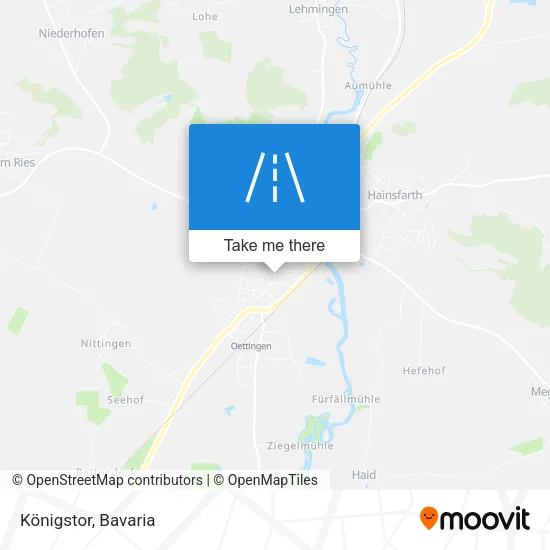 Карта Königstor