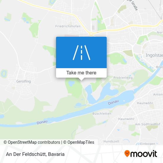 An Der Feldschütt map