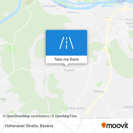 Hohenauer Straße map