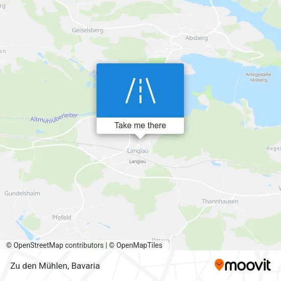 Карта Zu den Mühlen