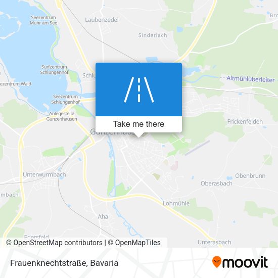 Frauenknechtstraße map