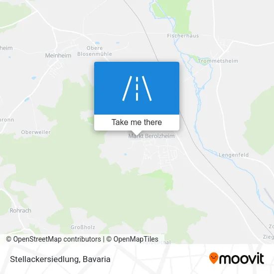 Карта Stellackersiedlung