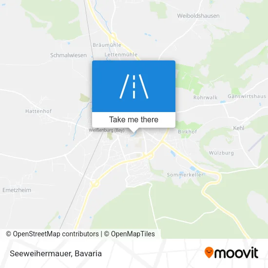 Карта Seeweihermauer