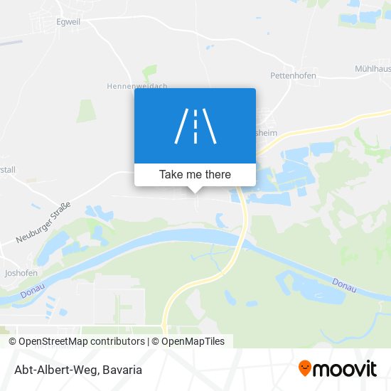 Abt-Albert-Weg map