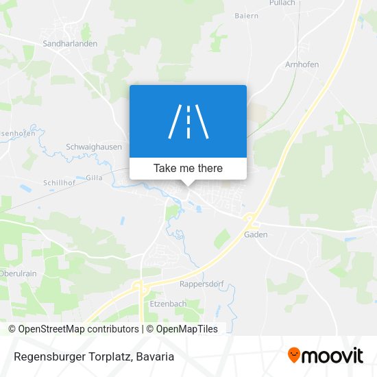 Regensburger Torplatz map