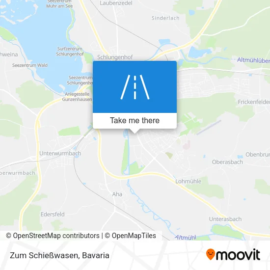 Карта Zum Schießwasen
