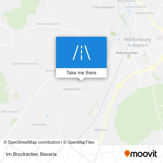 Карта Im Bruckacker