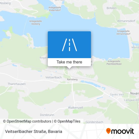 Veitserlbacher Straße map