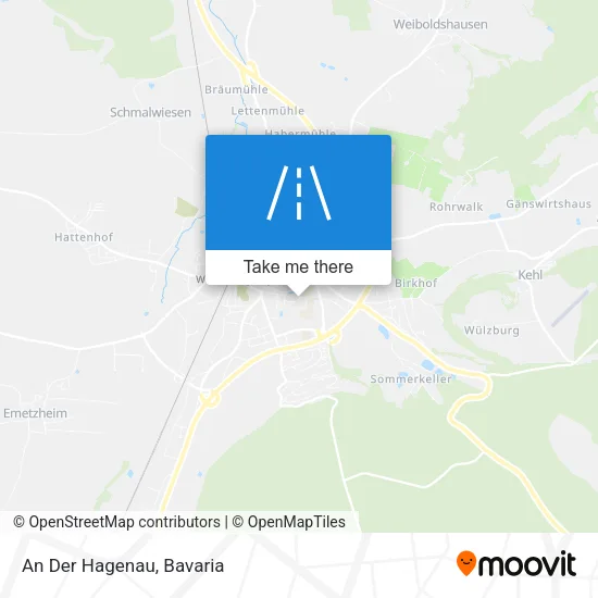 Карта An Der Hagenau