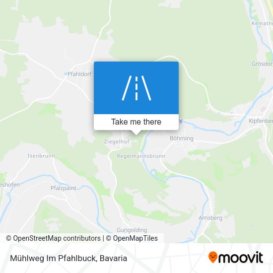 Mühlweg Im Pfahlbuck map