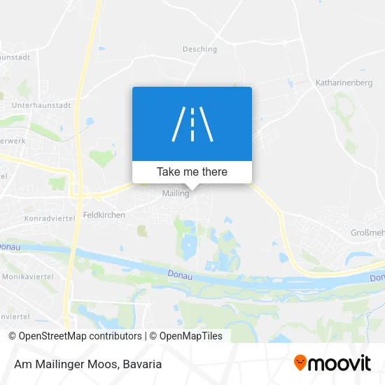 Карта Am Mailinger Moos