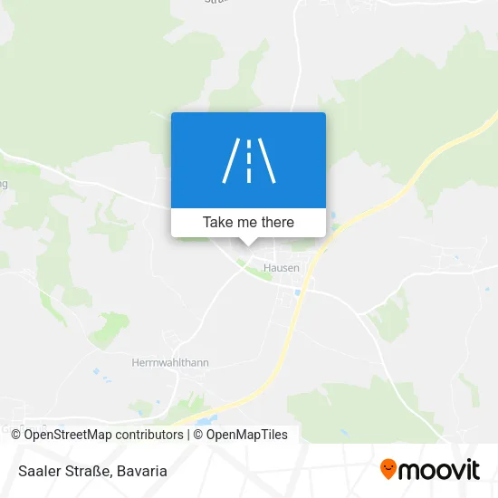 Saaler Straße map