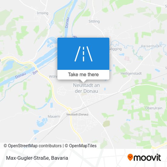 Max-Gugler-Straße map