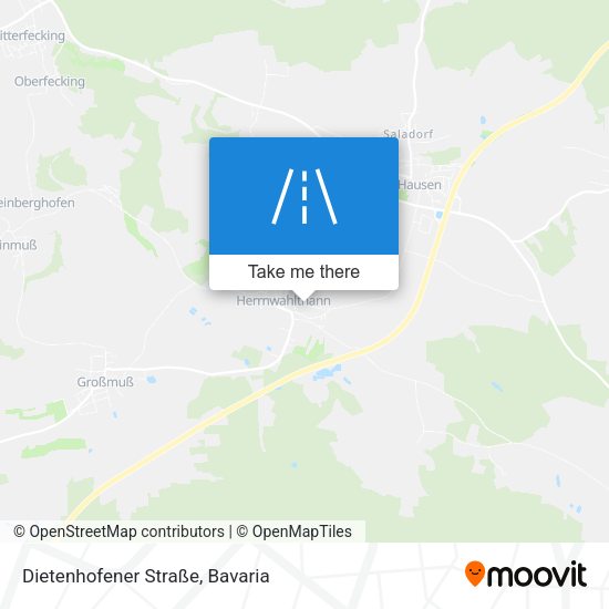 Dietenhofener Straße map