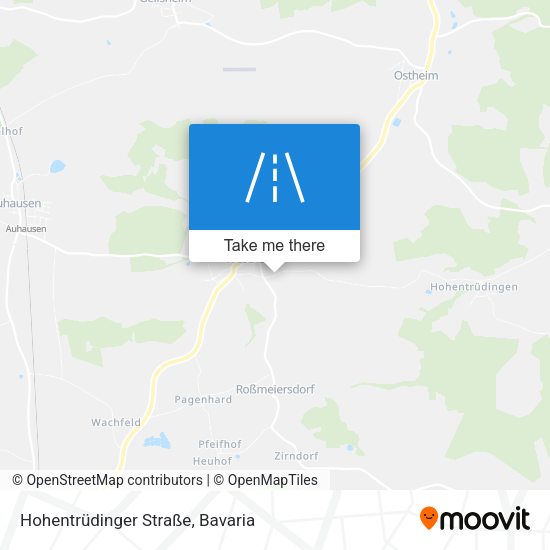 Hohentrüdinger Straße map