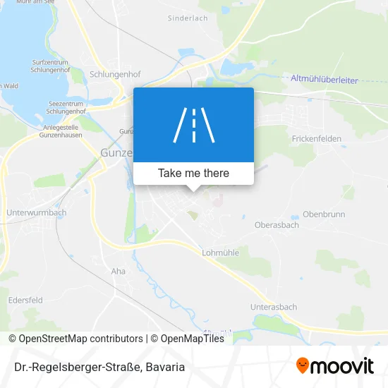 Карта Dr.-Regelsberger-Straße