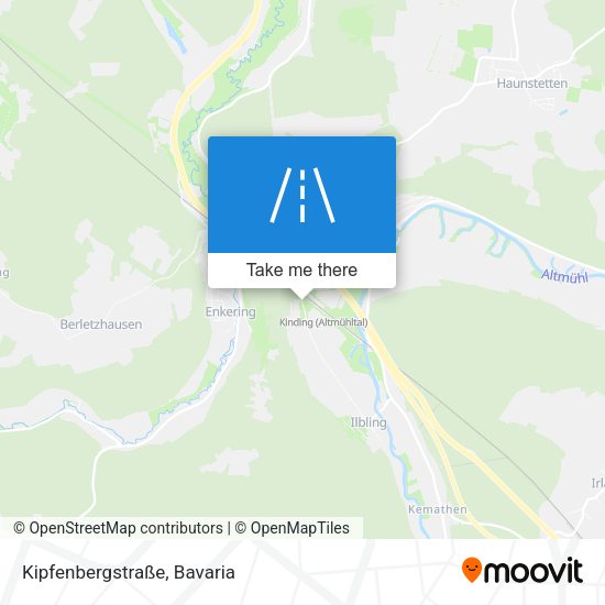 Kipfenbergstraße map