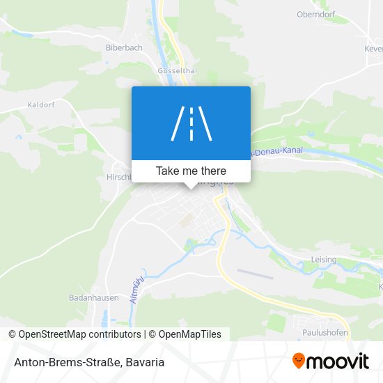 Anton-Brems-Straße map