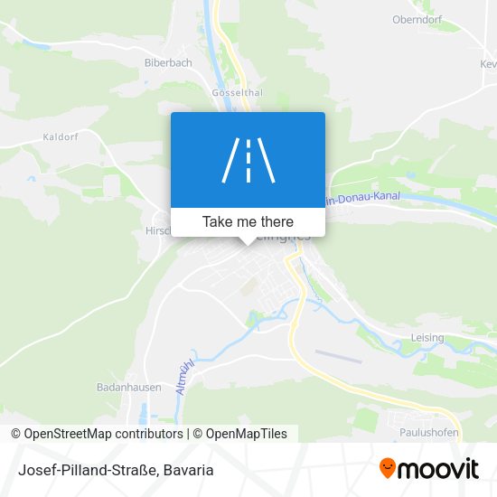 Josef-Pilland-Straße map