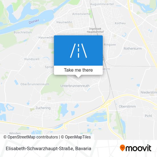 Elisabeth-Schwarzhaupt-Straße map
