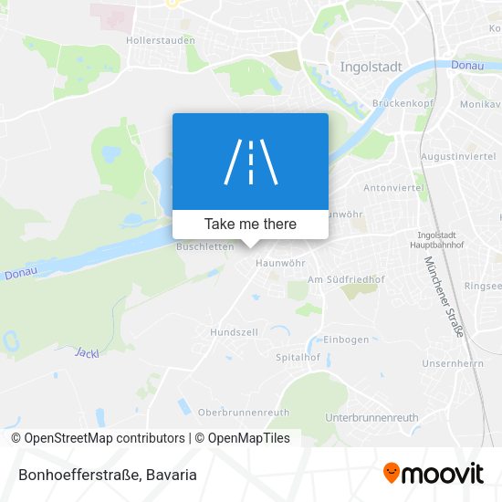 Bonhoefferstraße map