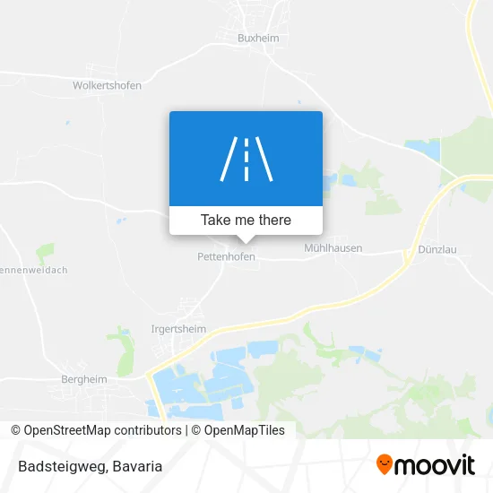 Карта Badsteigweg