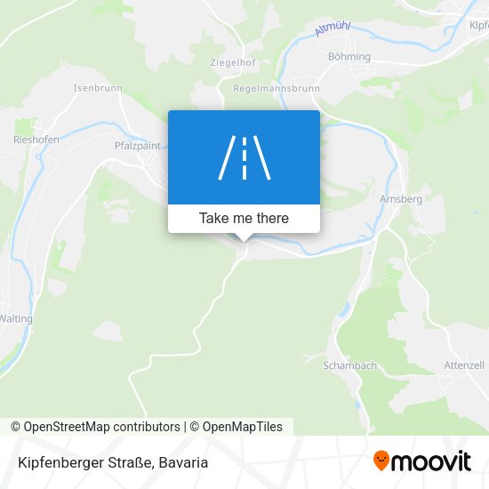 Kipfenberger Straße map