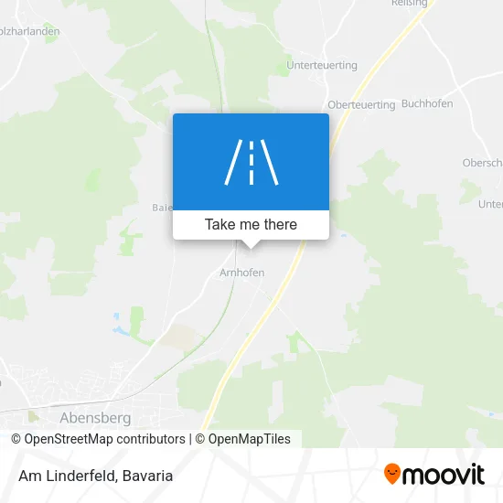 Карта Am Linderfeld