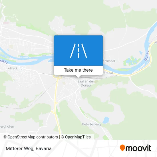Карта Mitterer Weg