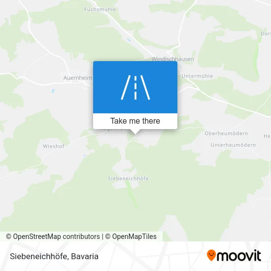 Карта Siebeneichhöfe