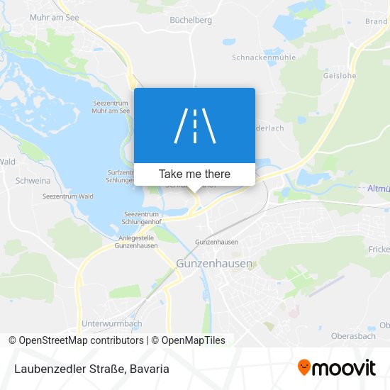Laubenzedler Straße map