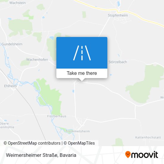 Weimersheimer Straße map
