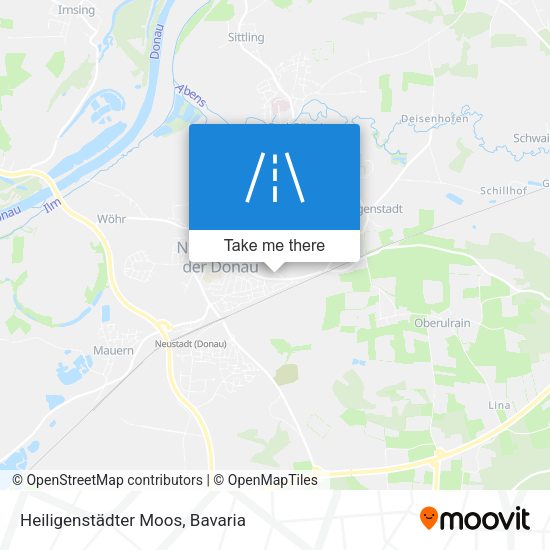Heiligenstädter Moos map