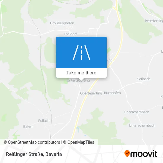 Карта Reißinger Straße