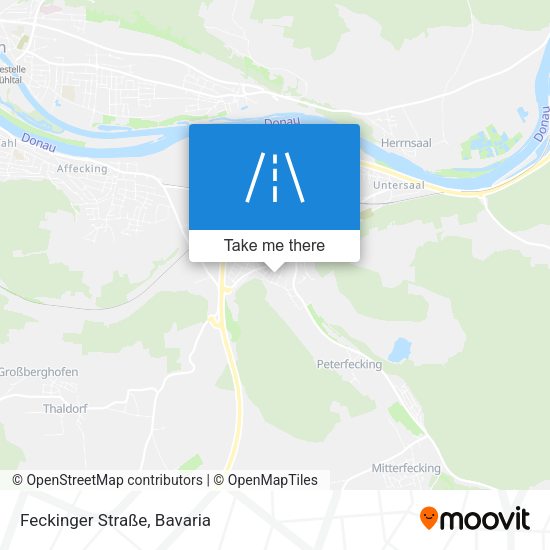 Feckinger Straße map