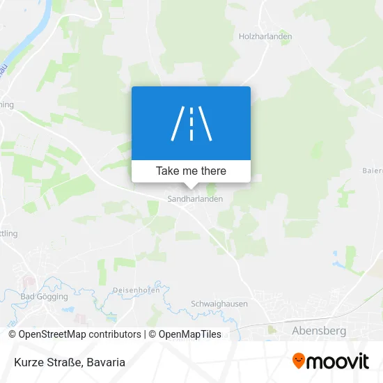 Карта Kurze Straße
