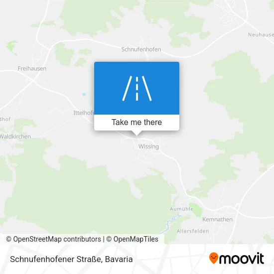 Карта Schnufenhofener Straße