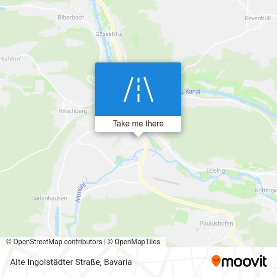 Карта Alte Ingolstädter Straße