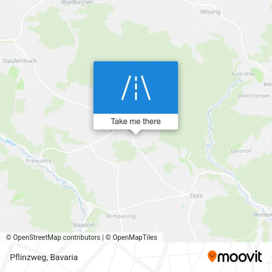 Карта Pflinzweg