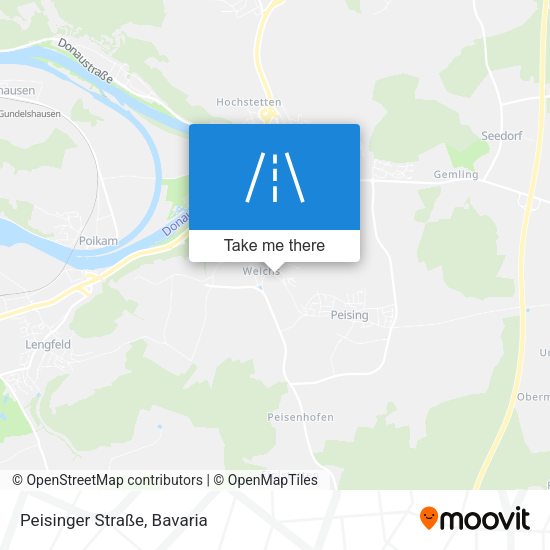 Peisinger Straße map
