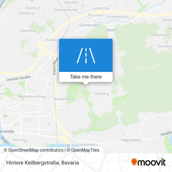 Hintere Keilbergstraße map