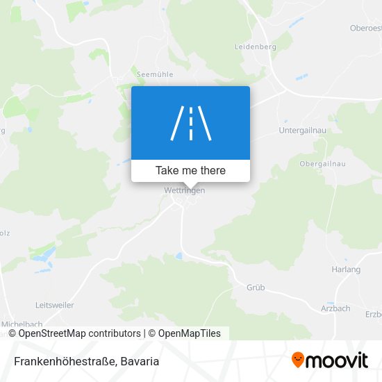Frankenhöhestraße map