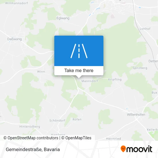 Карта Gemeindestraße