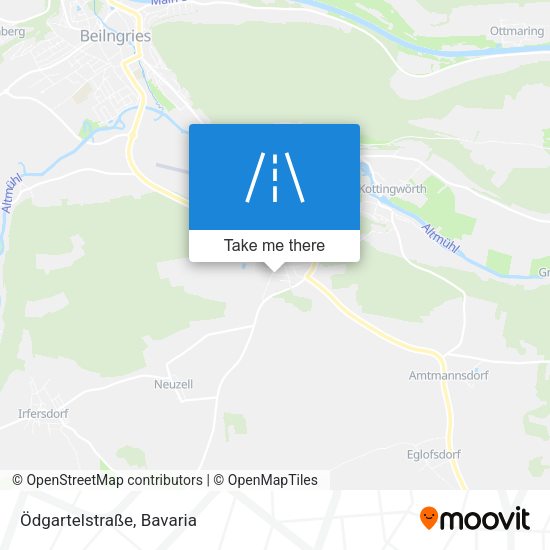 Ödgartelstraße map